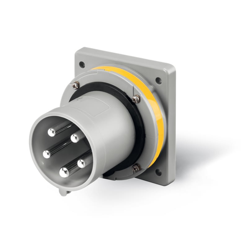 SCAME PARRE SPA - SCA243.6391 SPINA DA INCASSO 63A 3P+T 4h IP44/IP54