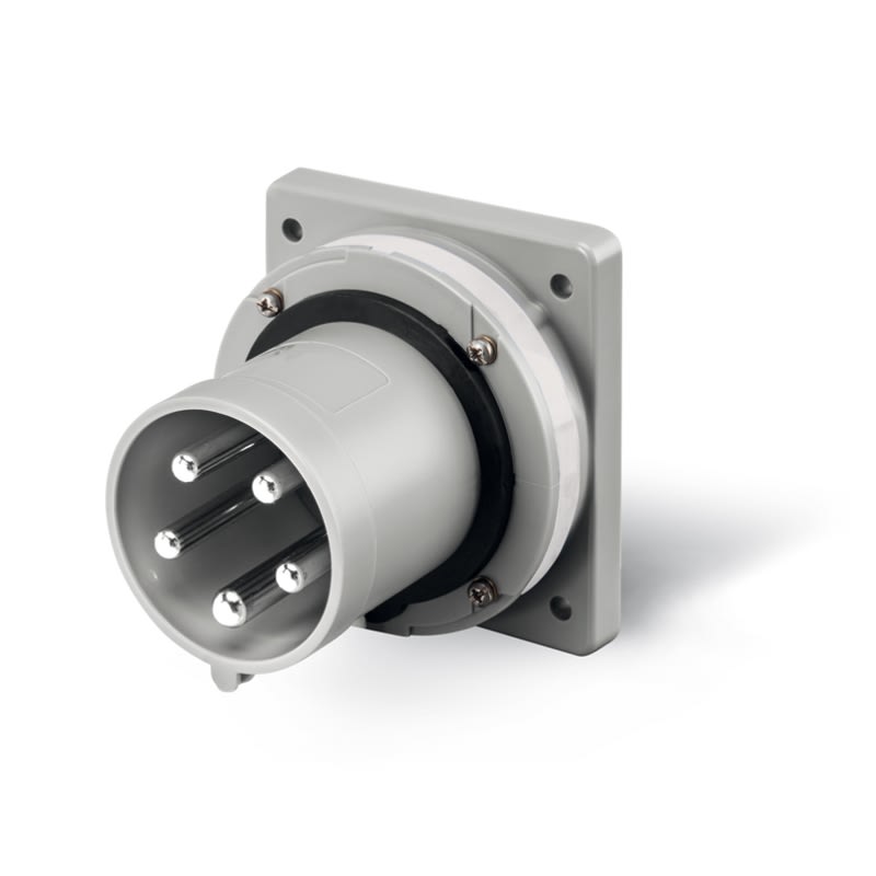 SCAME PARRE SPA - SCA243.63938 SPINA DA INCASSO 63A 2P+T 8H IP44/IP54