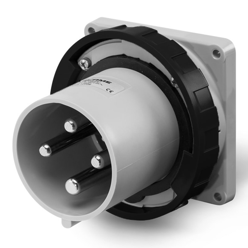 SCAME PARRE SPA - SCA248.63966 SPINA DA INCASSO 63A 3P+T 7H 480-500V