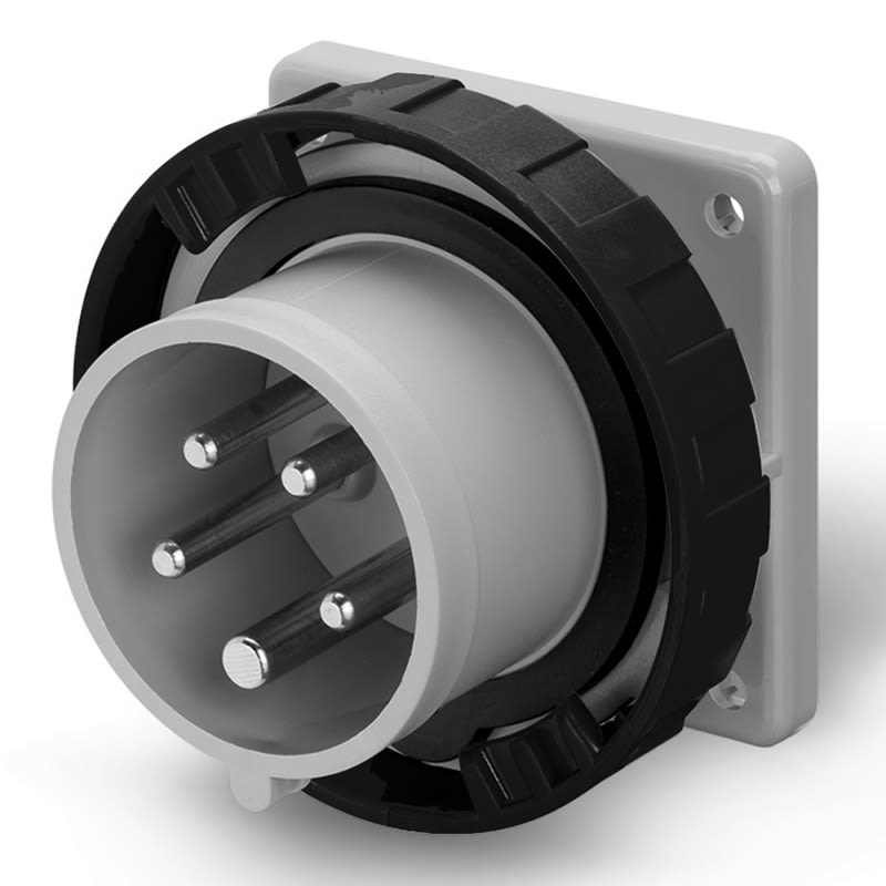 SCAME PARRE SPA - SCA248.16976 SPINA DA INCASSO 16A 3P+N+T 7H 480-500V