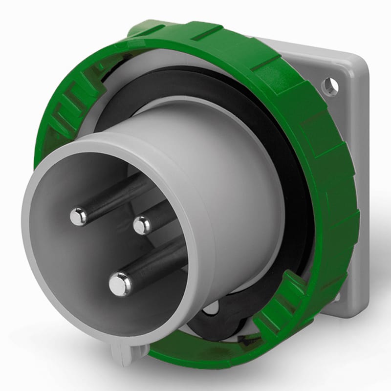 SCAME PARRE SPA - SCA248.32932 SPINA DA INCASSO 32A 2P+T 2h >50V