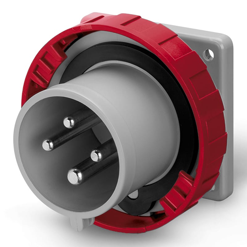 SCAME PARRE SPA - SCA248.3296 SPINA DA INCASSO 32A 3P+T 6H 380-415V