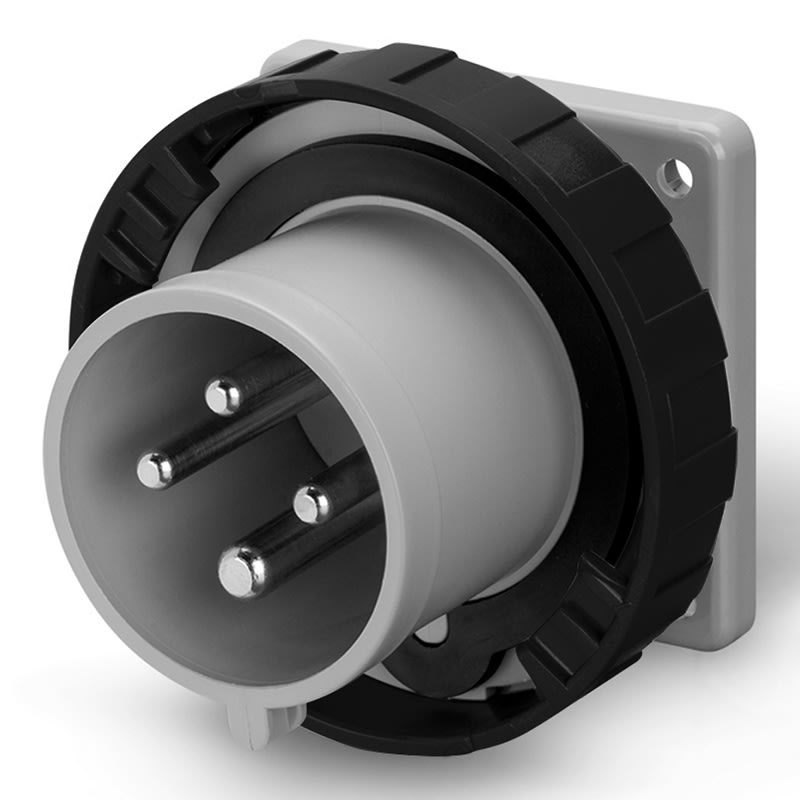 SCAME PARRE SPA - SCA248.32966 SPINA DA INCASSO 32A 3P+T 7H 480-500V