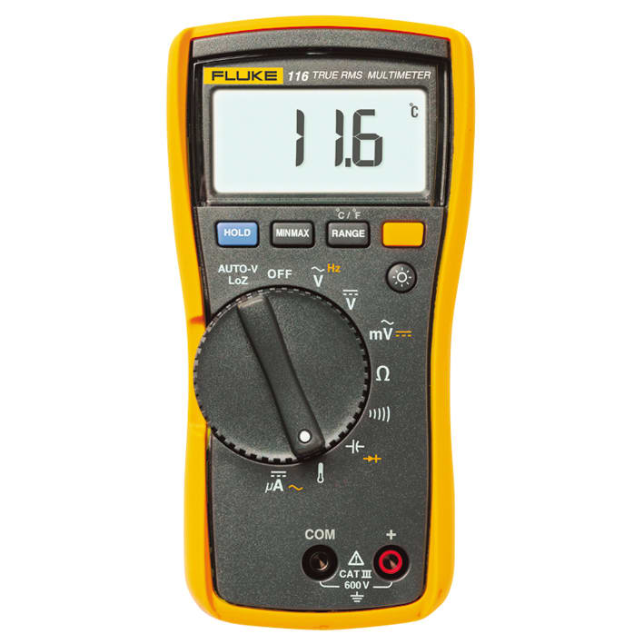 FLUKE ITALIA SRL - FLK2583601 116 MULTIMETRO TRMS, 600V, 600?A AC/DC,T