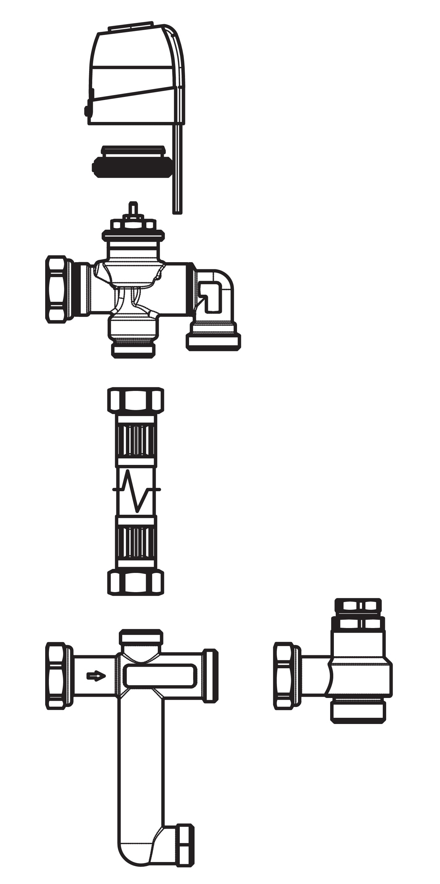 FERROLI - FRL2C0213YF KIT VALVOLA 3 VIE VB3