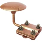 JUPITER SATI - JUP3020260 Fungo di captazione in lega di rame per tetti e piani calpestabili e carrabili diametro 70 mm