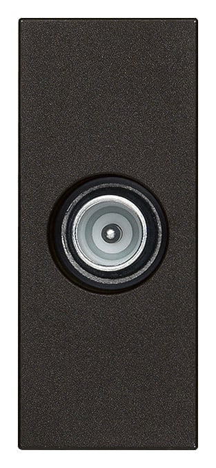 VIMAR SPA - VIW30300.10G PRESA TV-RD-SAT PASSANTE NERO