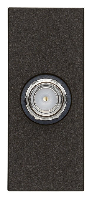 VIMAR SPA - VIW30318.G PRESA COASSIALE TIPO F NERO