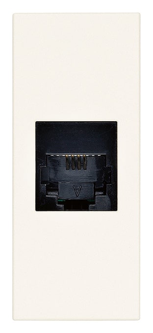 VIMAR SPA - VIW30320.B Presa RJ11 6/4 bianco