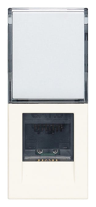 VIMAR SPA - VIW30339.13B Presa RJ45 Netsafe Cat6 UTP bianco