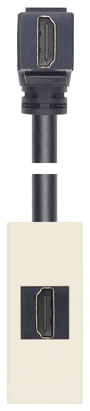 VIMAR SPA - VIW30346.HC PRESA HDMI 2.1B CON CAVO A 90 CANAPA