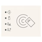 VIMAR SPA - VIW30567.B FUORIPORTA RFID KNX BIANCO