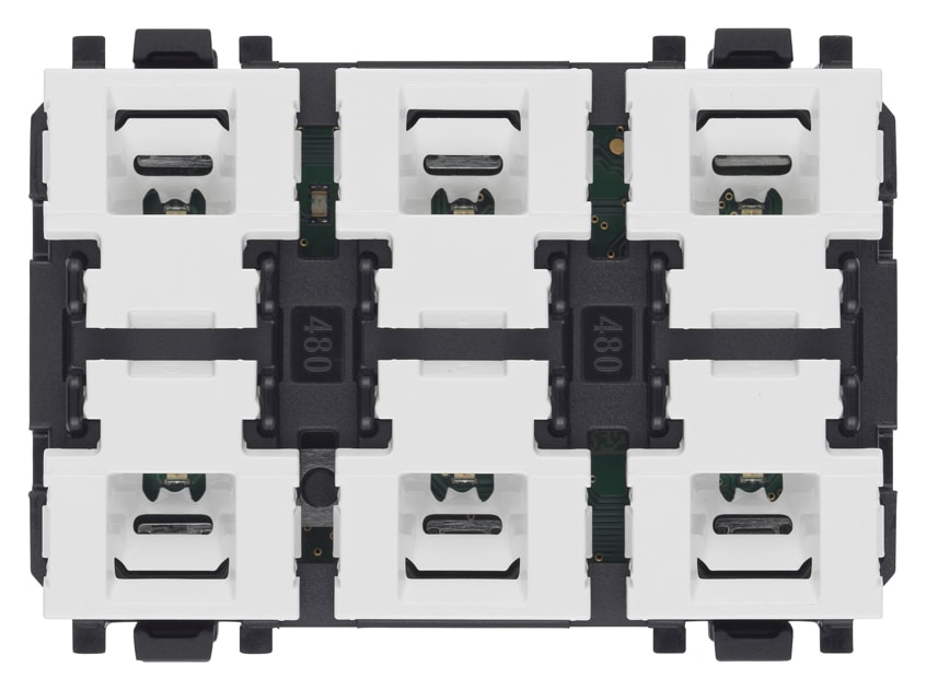 VIMAR SPA - VIW30587 COMANDO KNX 6 PULSANTI+TAPPAR.LAMELLE 3M