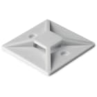 HELLERMANNTYTON Srl - HEE151-28349 Basetta adesiva/vite 19x19 naturale MB3A