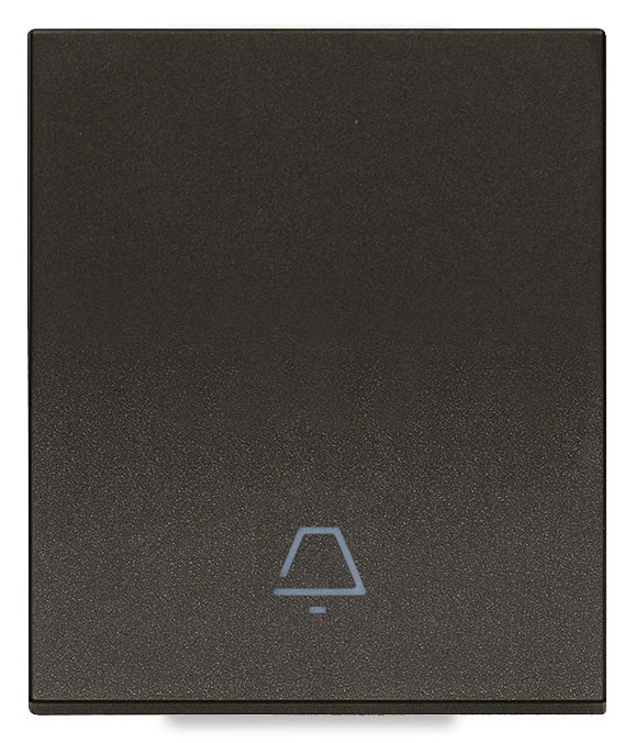 VIMAR SPA - VIW31000.2CG TASTO 2M ALLIN. SIMBOLO CAMPANELLO NERO