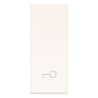 VIMAR SPA - VIW31000.PB TASTO 1M ALLINEATO SIMBOLO CHIAVE BIANCO