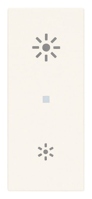 VIMAR SPA - VIW31000A.RB TASTO 1M ASSIALE SIMBOLO DIMMER BIANCO