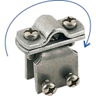 JUPITER SATI - JUP3111392 Morsetto orientabile per gronde e profili in acciaio zincato per tondi diametro 8-10 mm