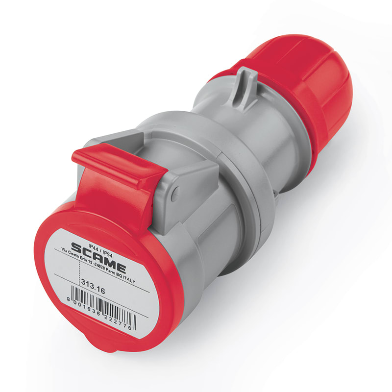 SCAME PARRE SPA - SCA313.1646P PRESA MOBILE 3P+T IP44 16A 6H 380-415V