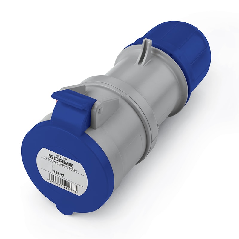 SCAME PARRE SPA - SCA313.3243 PRESA MOBILE 2P+T IP44 32A 6H 200-250V