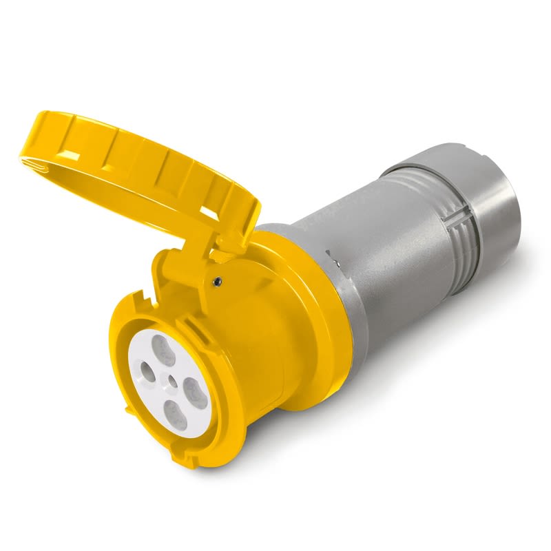 SCAME PARRE SPA - SCASCM360C4W PRESA MOBILE 60A 2P 3W 4h IP67 125V