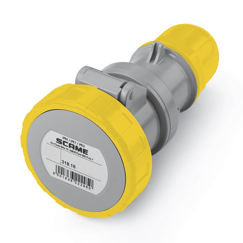 SCAME PARRE SPA - SCA318.1641 PRESA MOBILE 16A 3P+T 4H IP66/IP67/IP69