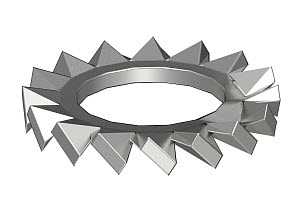 OBO BETTERMANN - OBO3404372 SWS M6 A4 RONDELLA DENTELLATA