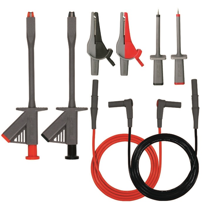 FLUKE ITALIA SRL - FLK2146653 370000 PUNTALI, 6, 10, 16A, ROSSO/NERO,