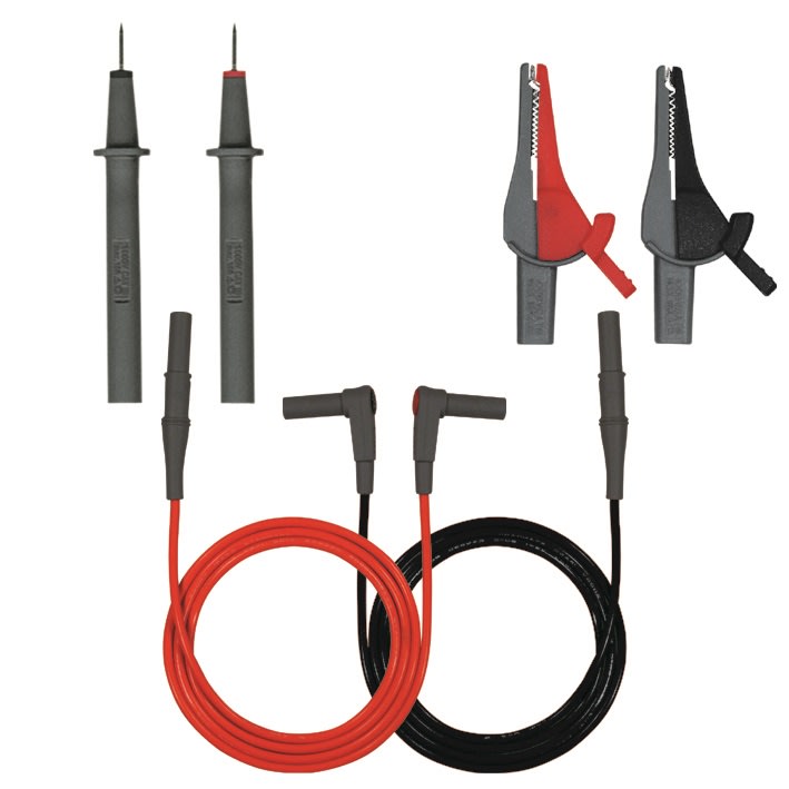 FLUKE ITALIA SRL - FLK2146666 370003 PUNTALI 6, 10, 16A, ROSSO/NERO,