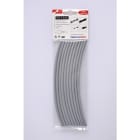 HELLERMANNTYTON Srl - HEE308-30613 Termorestringente 3:1 GY blist 6/2 HIS-3