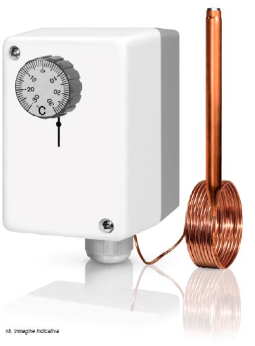 LORENZONI SRL - LOZ523.0000.004 LR TERMOSTATO MONOSTADIO A CAPILLARE MOD