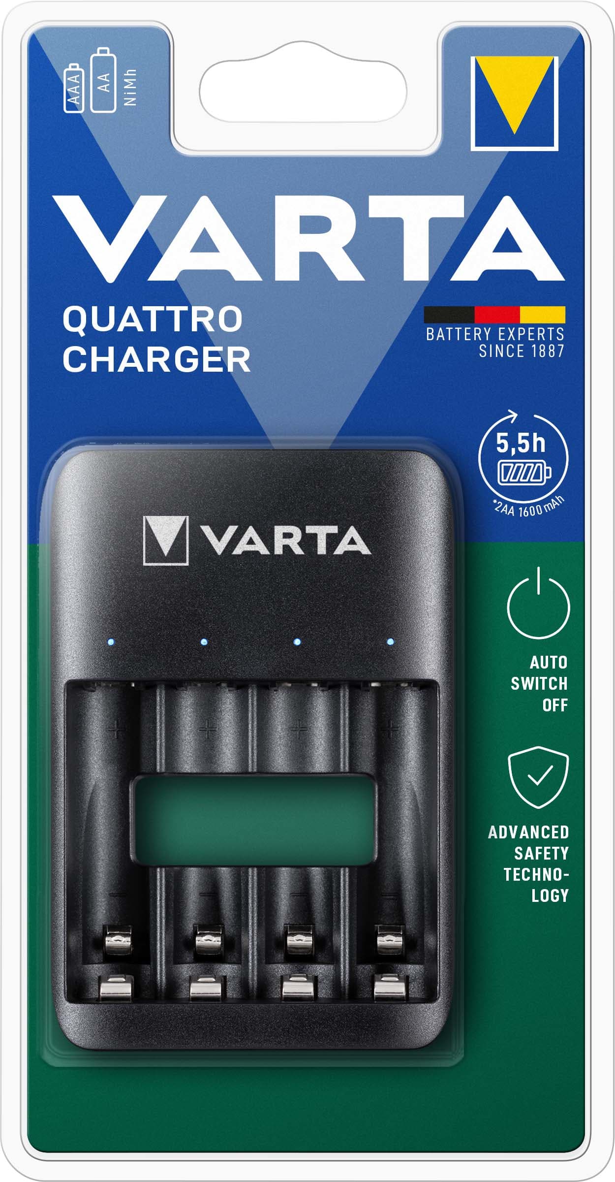 VARTA CONSUMER BATT - VAT57652101401 VALUE USB QUATTRO CHARGER
