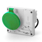 SCAME PARRE SPA - SCA401.16862 PRESA INC.OMNIA C/FUS.3P+T 16A 2H IP44