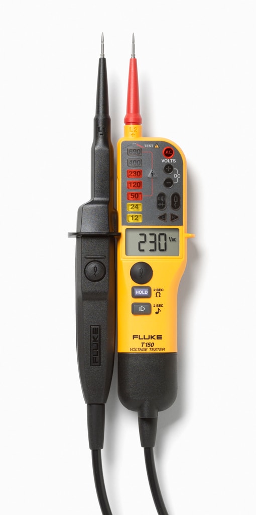 FLUKE ITALIA SRL - FLK4016977 T150 TESTER DUE POLI CONT/TENS/ROT FASI