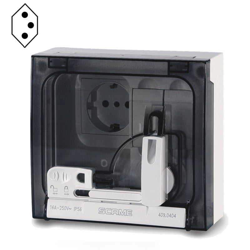 SCAME PARRE SPA - SCA409.0417 PRESA INT. DOMESTICA