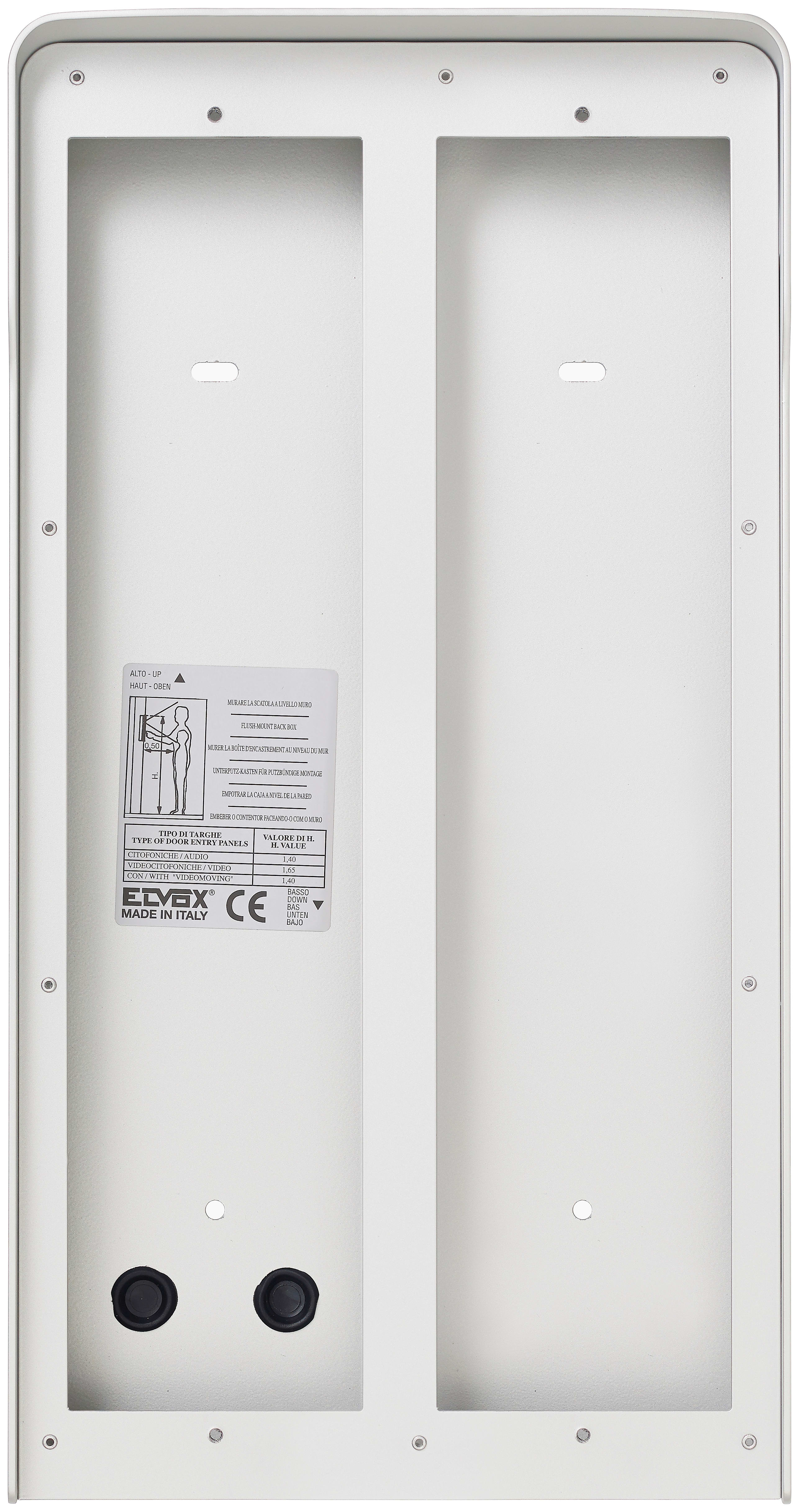 VIMAR SPA - VIW41156.03 SCATOLA PARETE 6M(2X3) PIXEL BIANCO