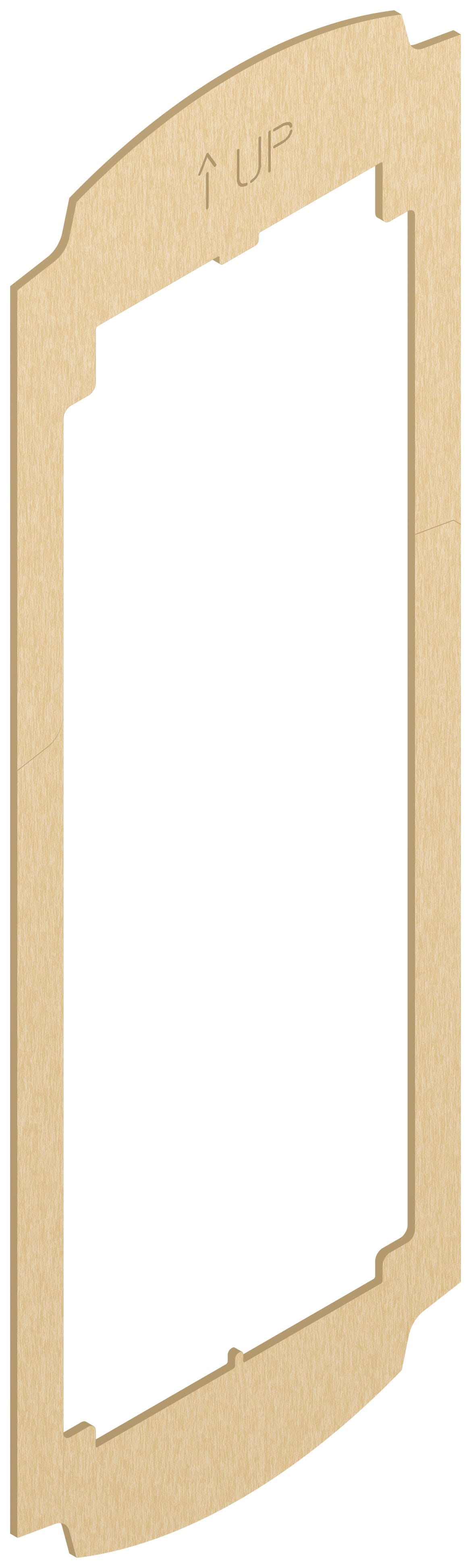 VIMAR SPA - VIW41682 ADATTATORE PER PLACCA FLAT 2M OTTONE
