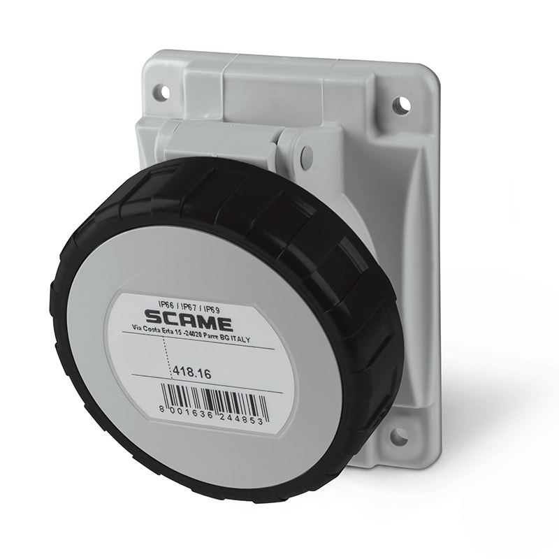 SCAME PARRE SPA - SCA418.16676 PRESA FISSA 3P+N+T IP66/IP67 16A 7H