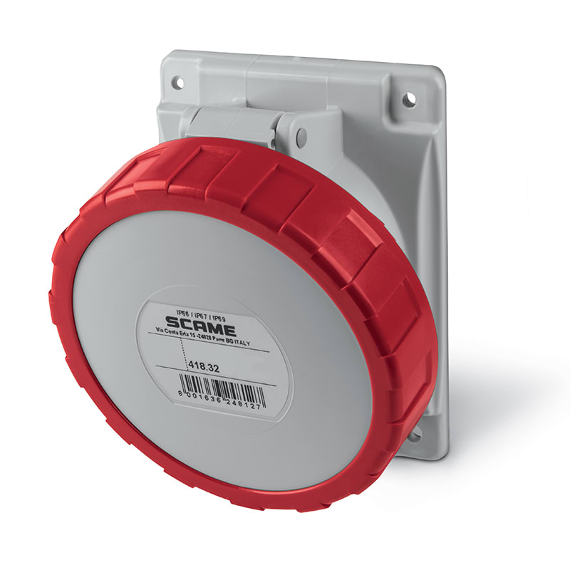 SCAME PARRE SPA - SCA418.32664 PRESA INC 3P+T 32A 3H IP67 OPTIMA VITE