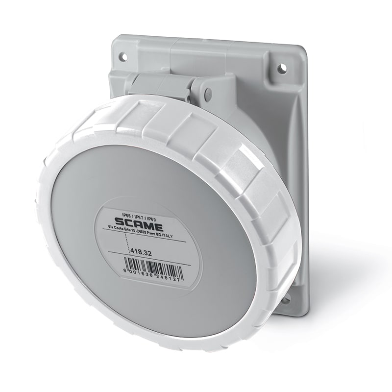 SCAME PARRE SPA - SCA418.32633 PRESA FISSA 2P+T IP66/IP67 32A 12H