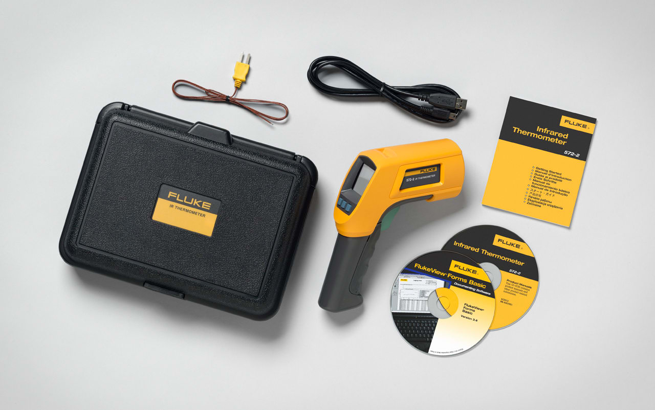 FLUKE ITALIA SRL - FLK4328074 572-2 TERMOMETRO IR -30 +900C, D:S=60:1