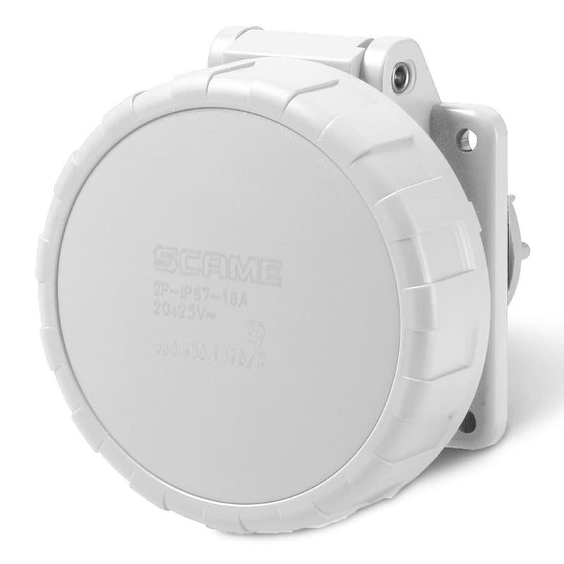 SCAME PARRE SPA - SCA435.1616/R PR.INC.RID<50V 2P 16A 12H IP67