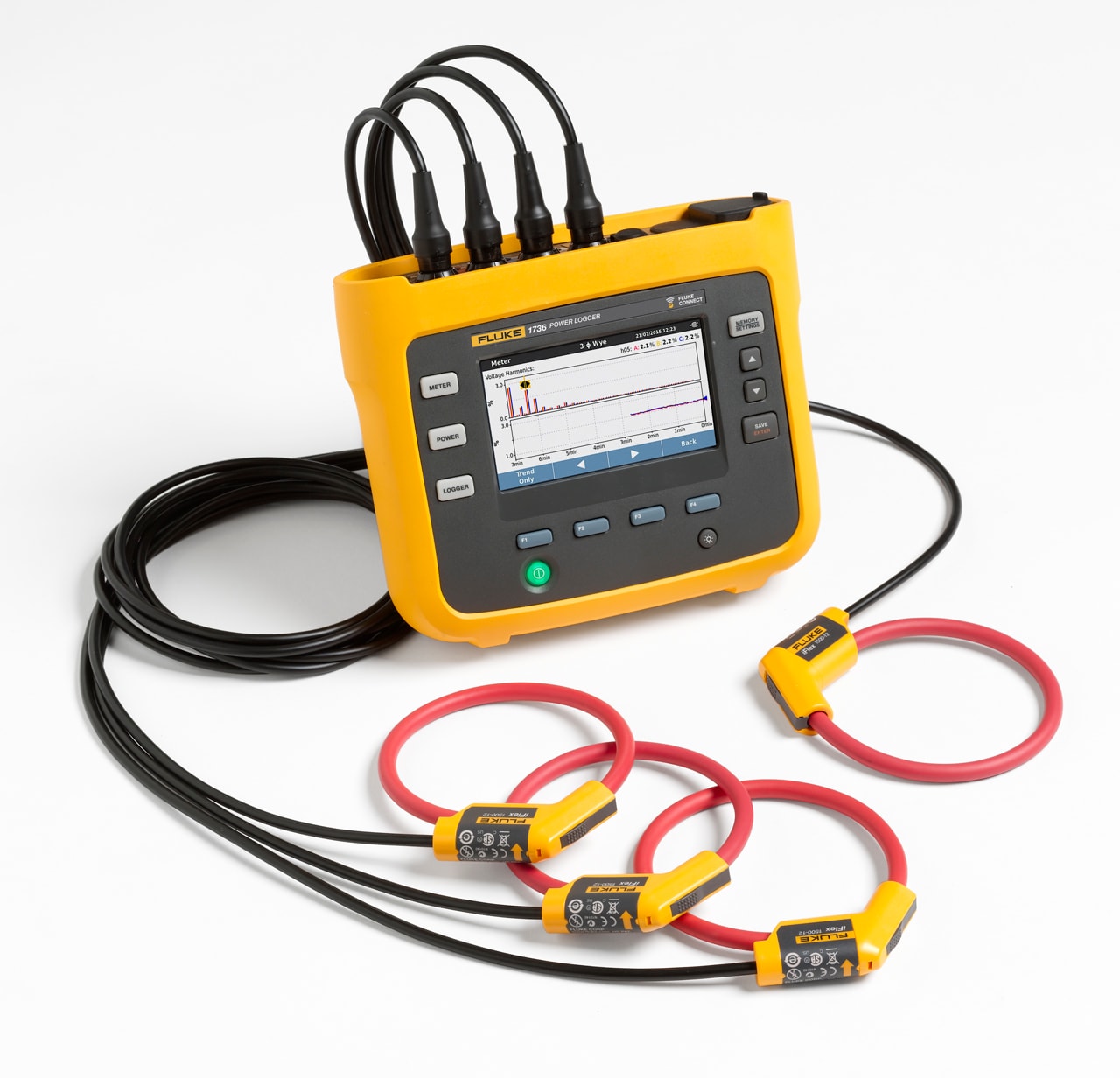 FLUKE ITALIA SRL - FLK4534519 1736/EUS ANALIZZATORE PQ TRIFASE 4 IFLEX