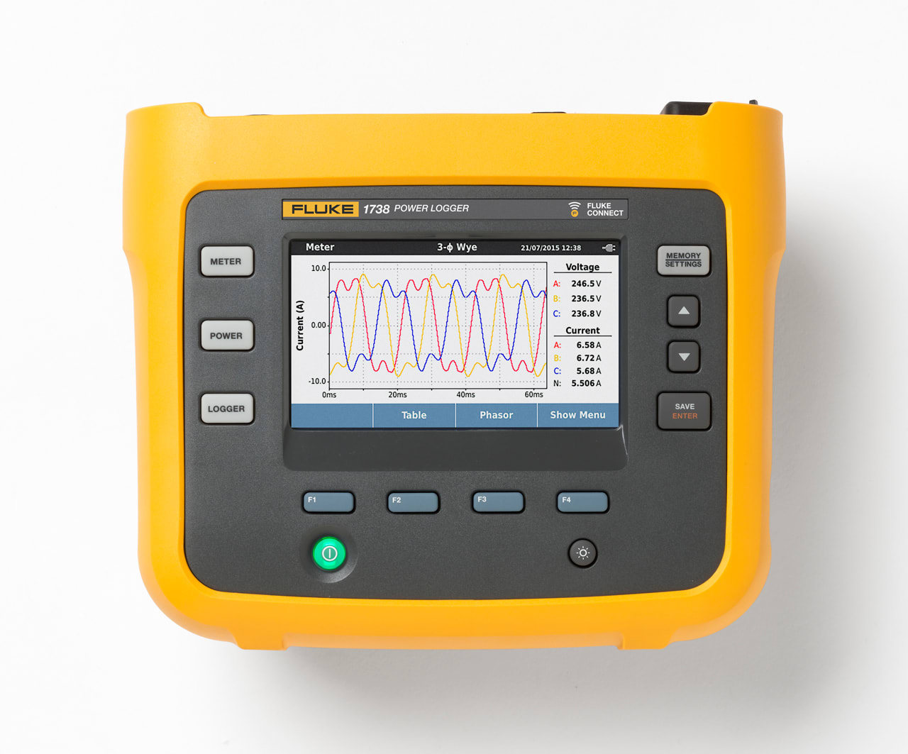 FLUKE ITALIA SRL - FLK4563577 1738 ANALIZZAT POWERQUALITY TRIFASE EN50
