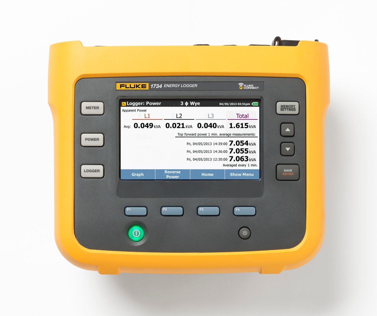 FLUKE ITALIA SRL - FLK4706582 1734/B REGISTRAT ENERGIA TRIFASE NO IFL