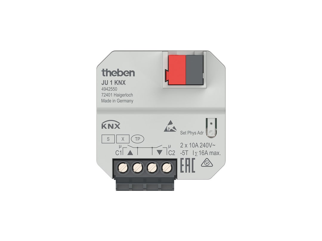 THEBEN SRL - THE4942550 JU 1 KNX ATTUATORE MOTORI 1 CAN INCASSO