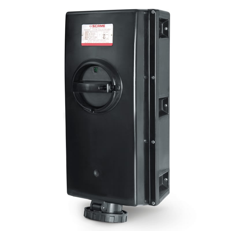 SCAME PARRE SPA - SCA504.125872 PRESA GRP 3P+N 125A 2h IP66 EX Zona1/21