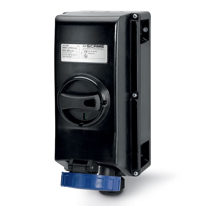 SCAME PARRE SPA - SCA504.1683-A PRESA GRP 2P+T 16A 6h IP66 EX Zona1/21