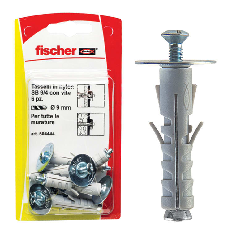 FISCHER ITALIA - FIS00504446 SB 9/6 K TASSELLO/GANCIO LU.