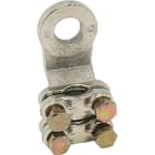 JUPITER SATI - JUP5060052 Capicorda a morsetto in ottone nichelato con 4 bulloni conduttore sezione 75 mmq